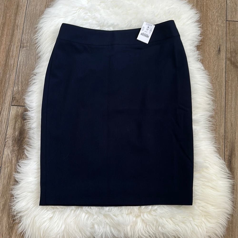 NEW J Crew Mercantile Navy Blue Skirt Size 4